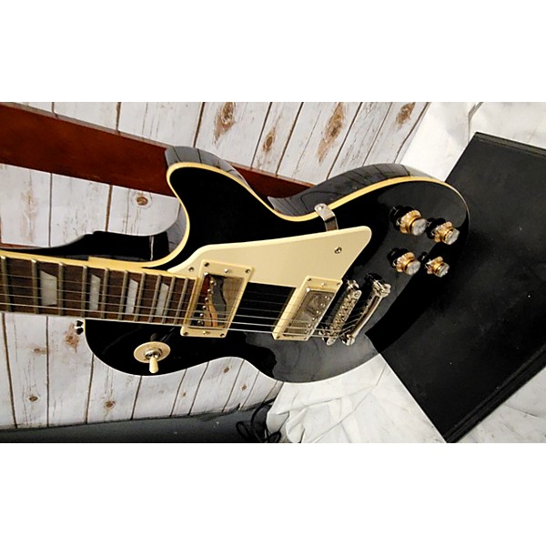 Used Epiphone Les Paul Standard Solid Body Electric Guitar Black