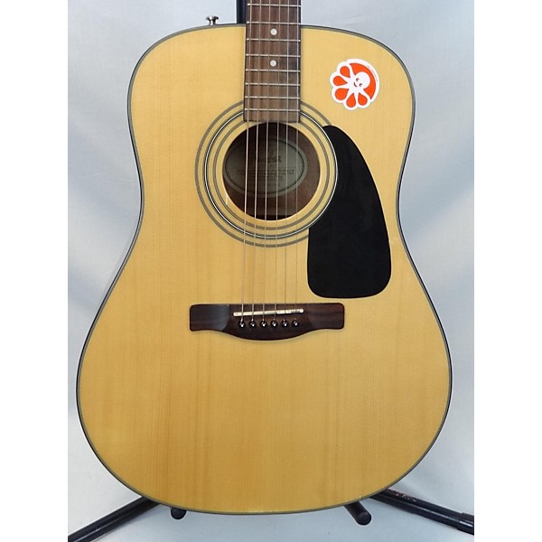 Used Fender CD60 Dreadnought Acoustic Guitar Natural Guitar Center
