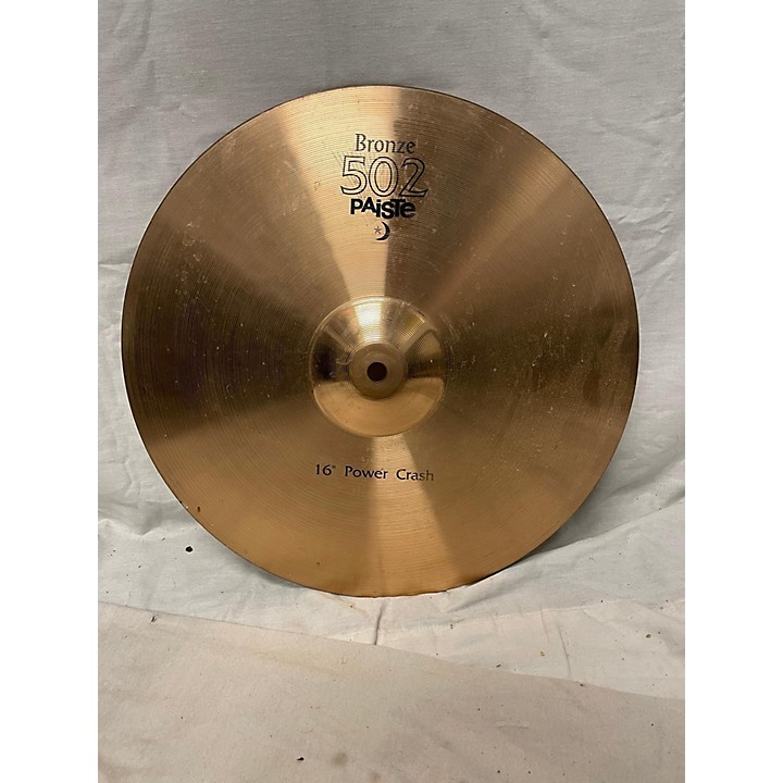 Used Paiste 16in 502 Power Crash Cymbal 36 | Guitar Center