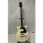 Used Used Gretsch Double Jet White Solid Body Electric Guitar thumbnail