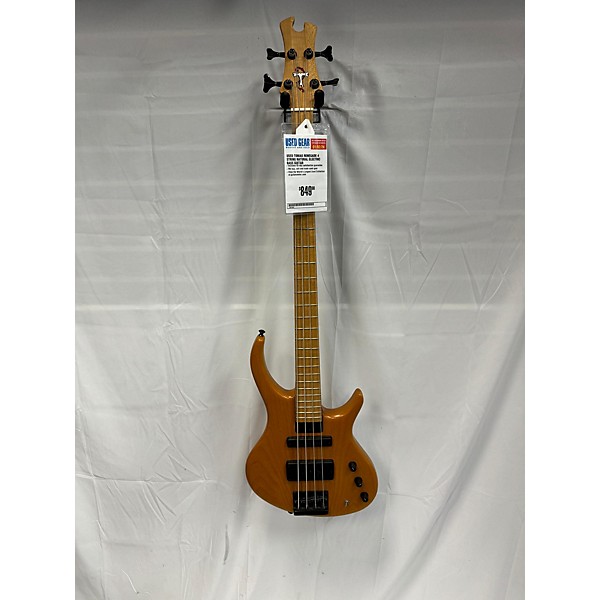 Used Tobias Renegade 4 String Natural Electric Bass Guitar