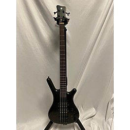 Used Warwick Used Warwick Corvette Double Buck 4 String Black Electric Bass Guitar