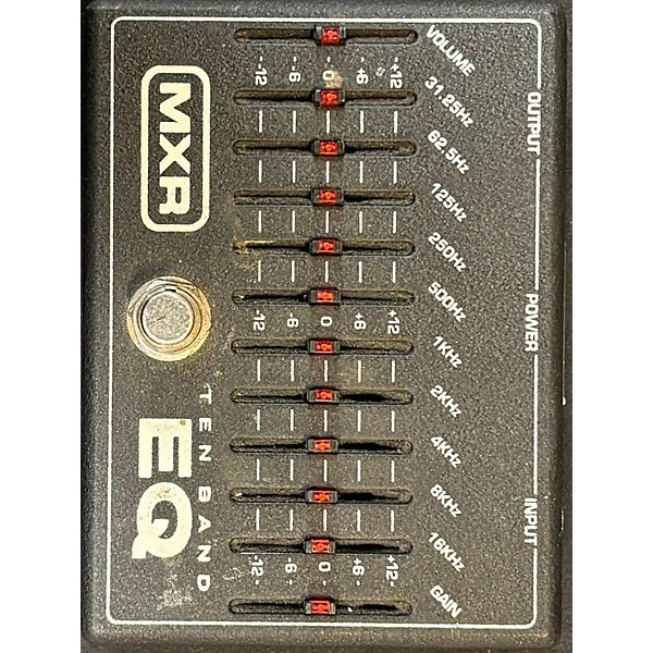 Used MXR M108 10 Band EQ Pedal | Guitar Center