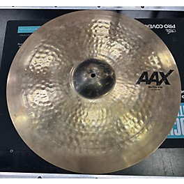 Used SABIAN Used SABIAN 21in Aax Medium Ride Cymbal Cymbal