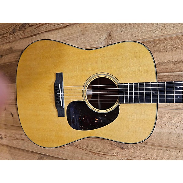 Used Martin D18 Acoustic Guitar Natural Guitar Center
