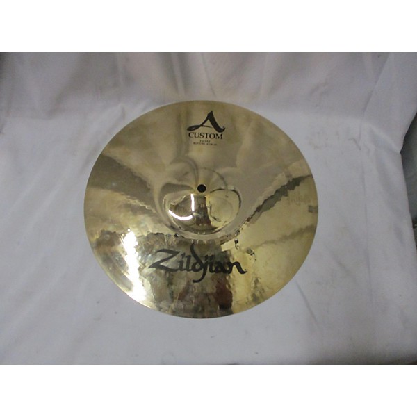 Used Zildjian 14.25in A Custom Hi Hat Bottom Cymbal
