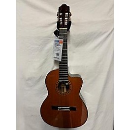 Used ESTEVE Used ESTEVE 6 Electric Requinto 1999 Antique Natural Classical Acoustic Electric Guitar