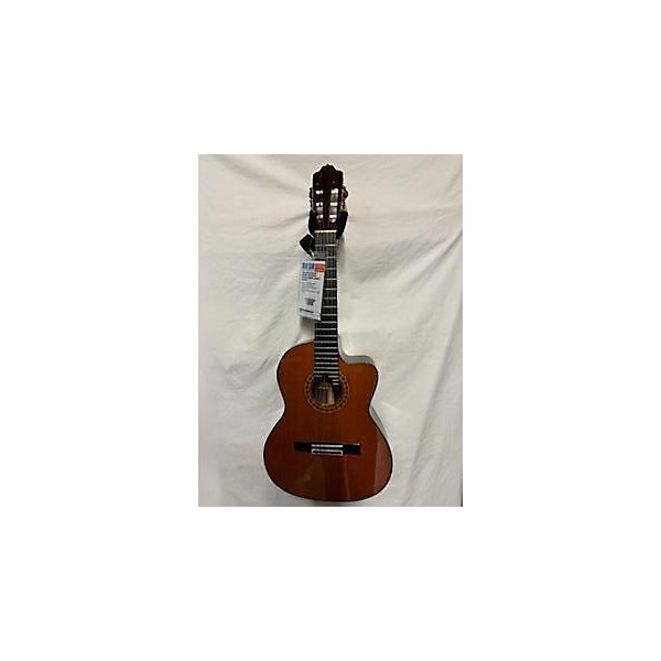 Used ESTEVE Used ESTEVE 6 Electric Requinto 1999 Antique Natural Classical Acoustic Electric Guitar