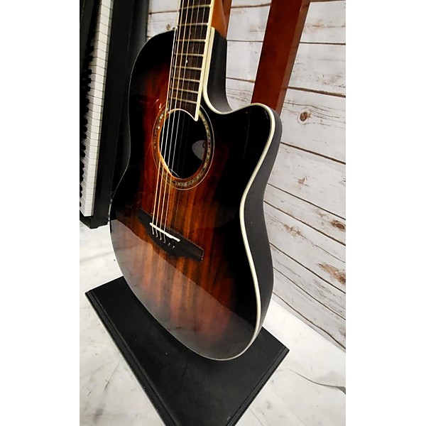 Used Ovation CS28P-KOAB Acoustic Electric Guitar