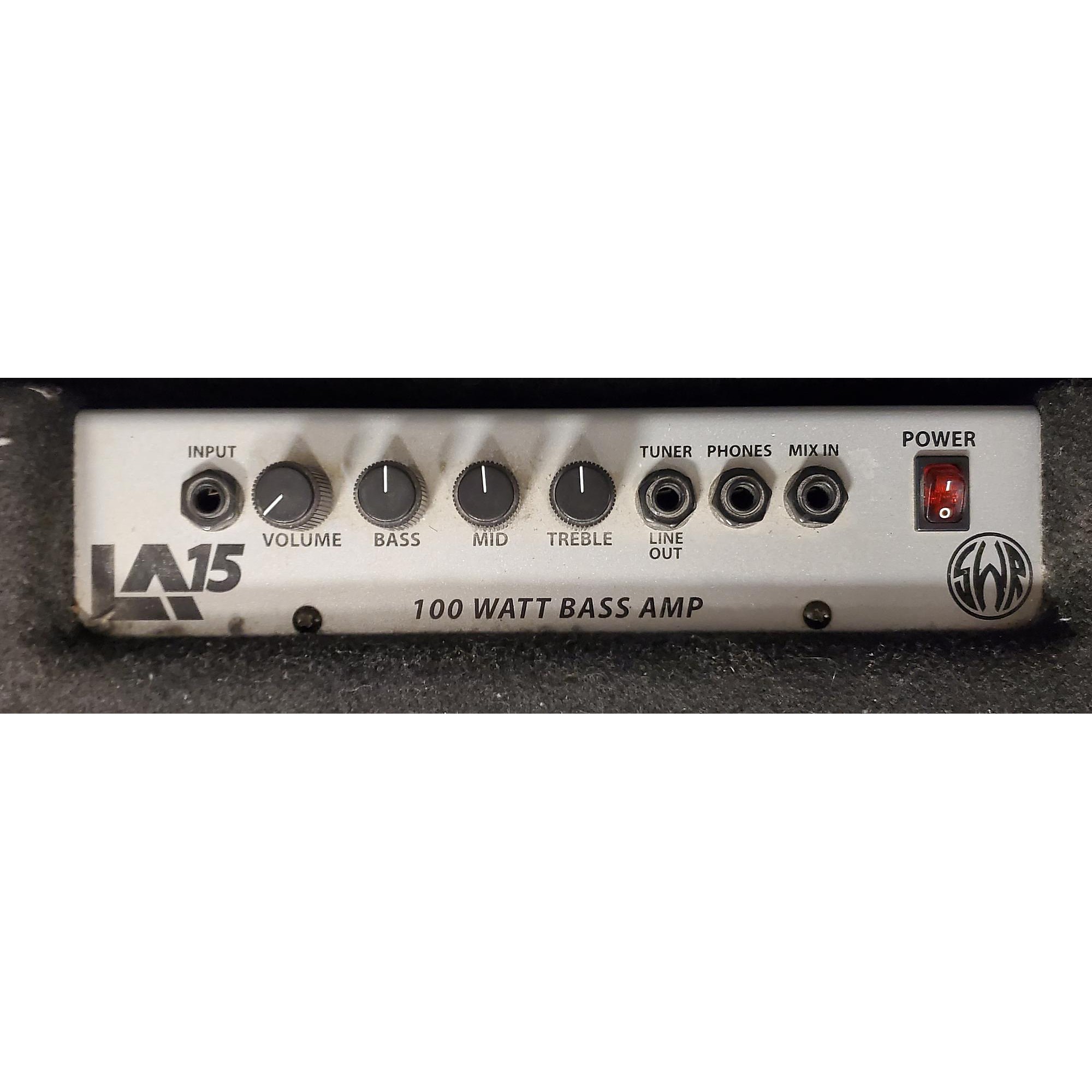 Used SWR LA15 1x15 100W Bass Combo Amp | Guitar Center