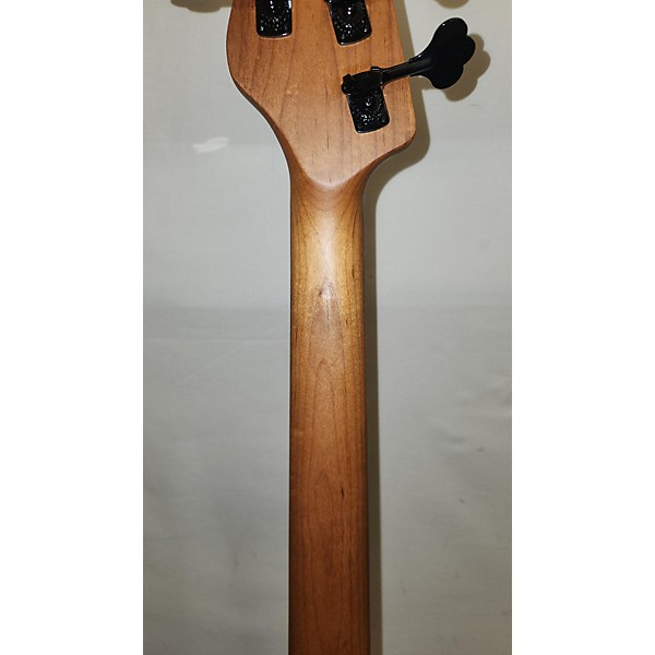 Used Used Schecter Guitar Research Model T 5 Exotic Black Limba Black Limba Electric Bass Guitar