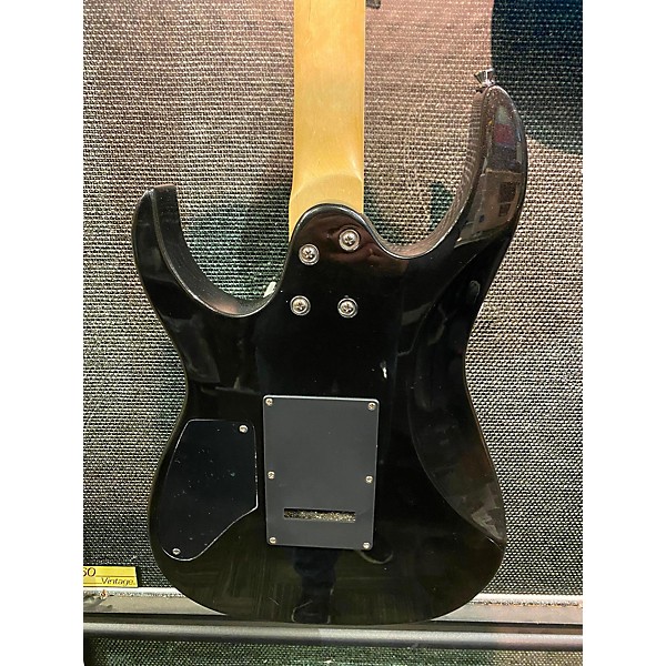 Used Used Deaso Double Cut Guitar Metallic Black Solid Body Electric