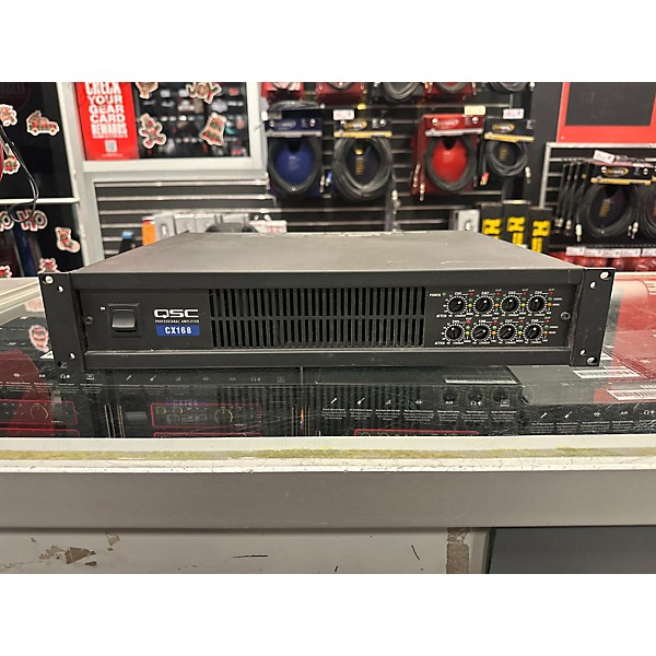 Used QSC CX168 Power Amp Guitar Center