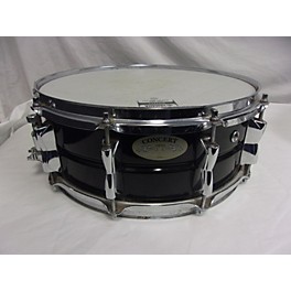 Used Yamaha Used Yamaha 14X5.5 CSS STEEL CONCERT SNARE Drum Black