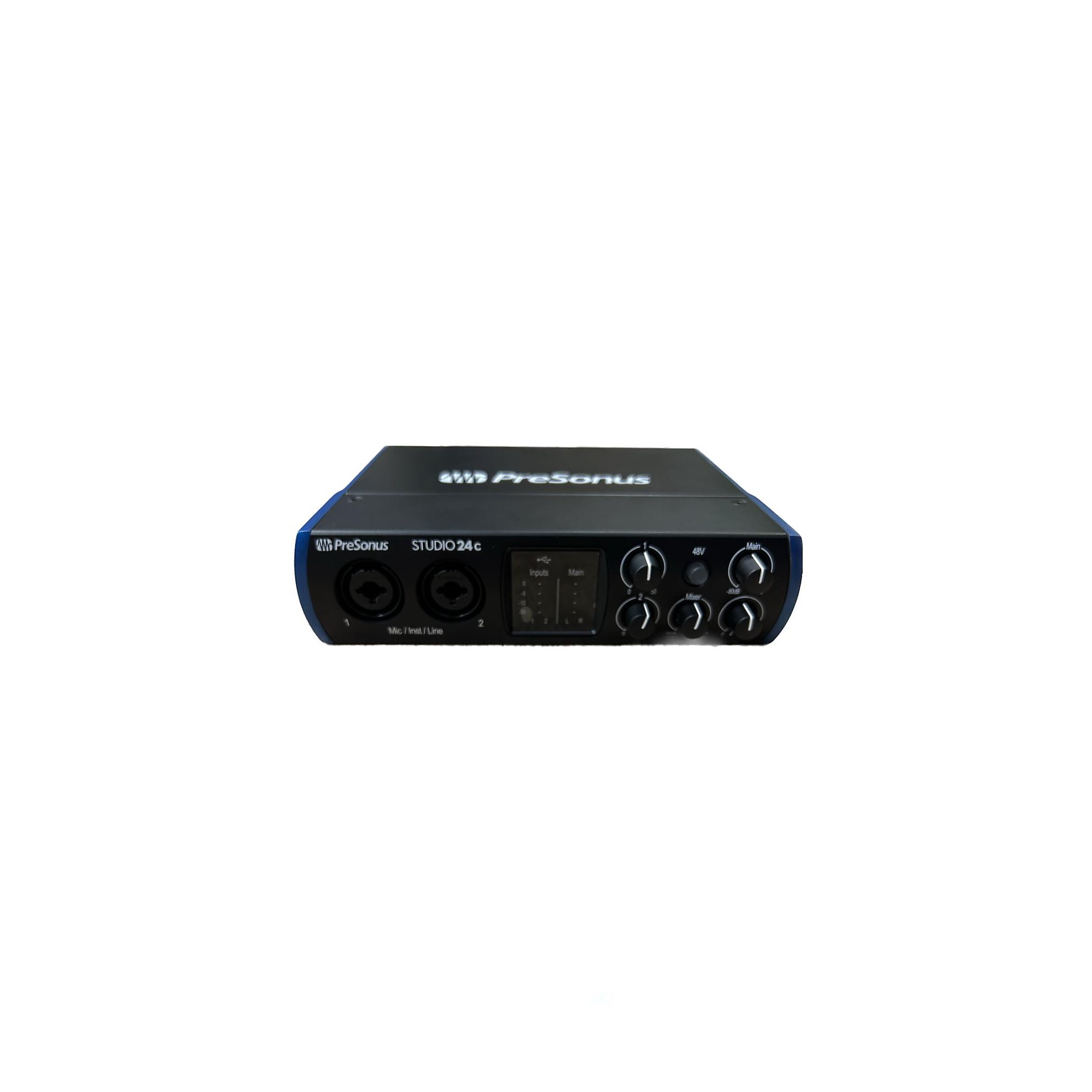 PreSonus USB Audio Interface Black/Blue STUDIO24C - Best Buy