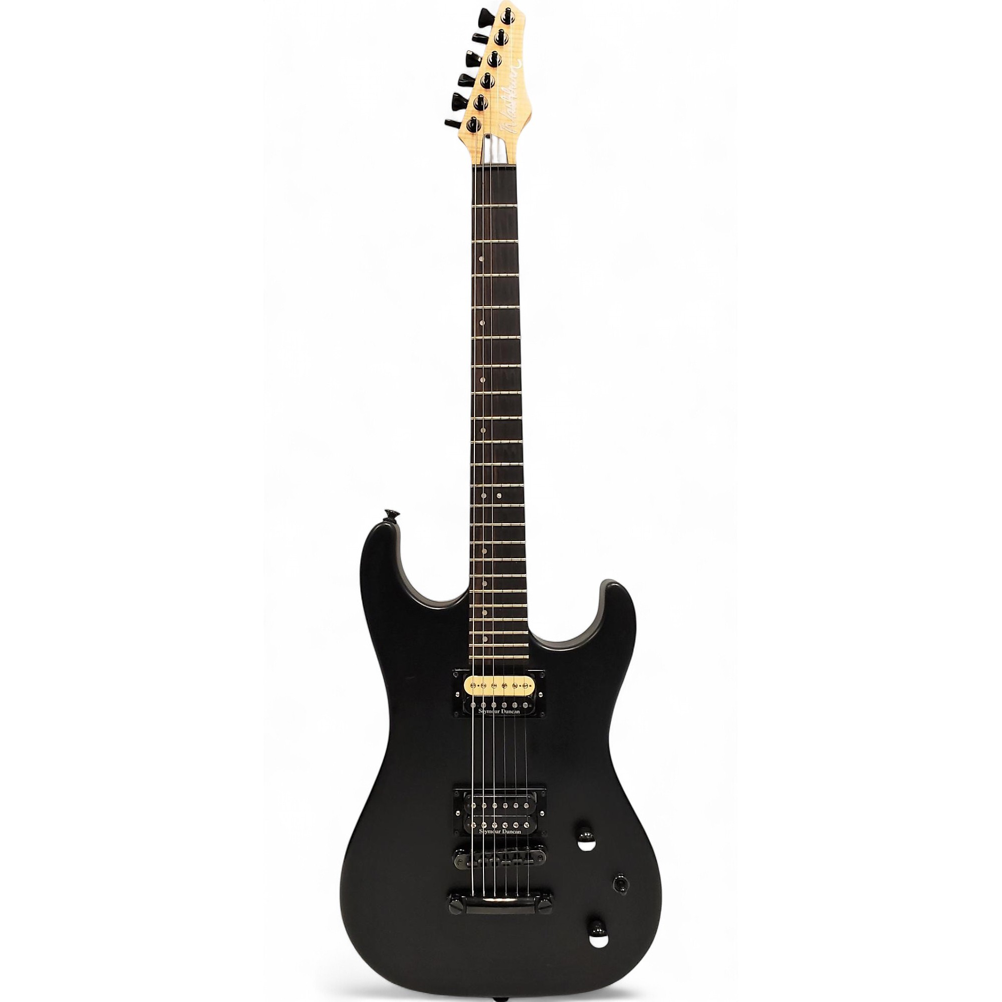 ☆値下済　☆大改造して新機能満載　Washburn SSH ST Used Washburn sT 500 fusion Black Solid Body Electric Guitar Black