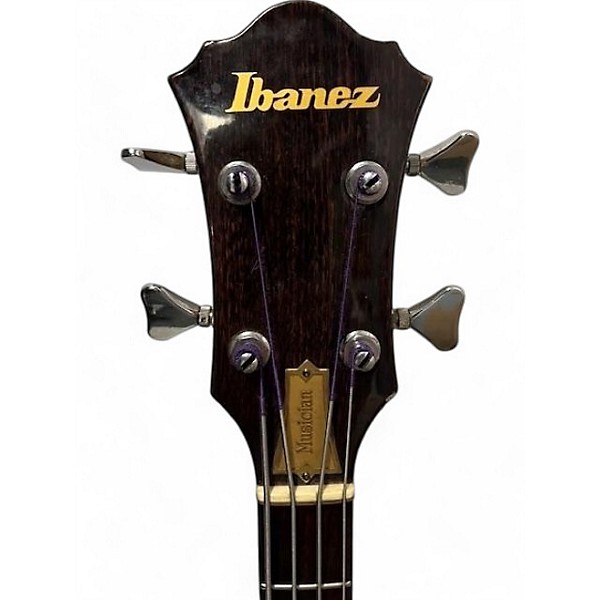Vintage 1980 Ibanez MC824DS Natural Electric Bass Guitar