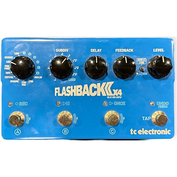 Used TC Electronic Flashback X4 Delay And Looper Effect Pedal