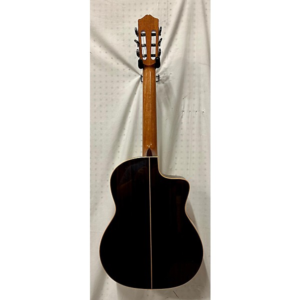 Used Cordoba GK Studio Negra Left Handed Nylon String Acoustic Guitar