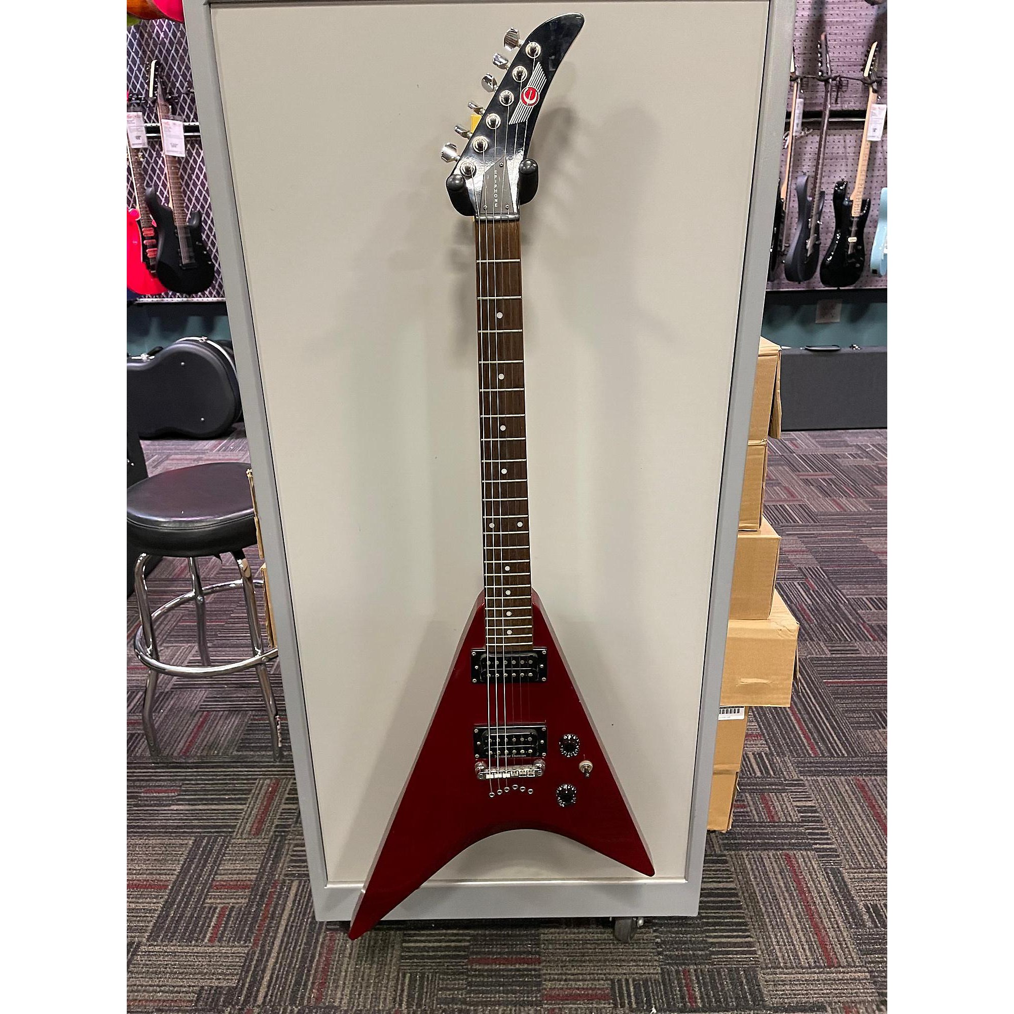 Used Epiphone E SERIES DEMON V Solid Body Electric Guitar