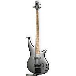 Used Jackson Used Jackson SBX IV Grey Electric Bass Guitar