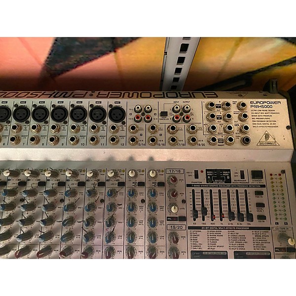 Used Behringer 2016 Europower PMX5000 Powered Mixer