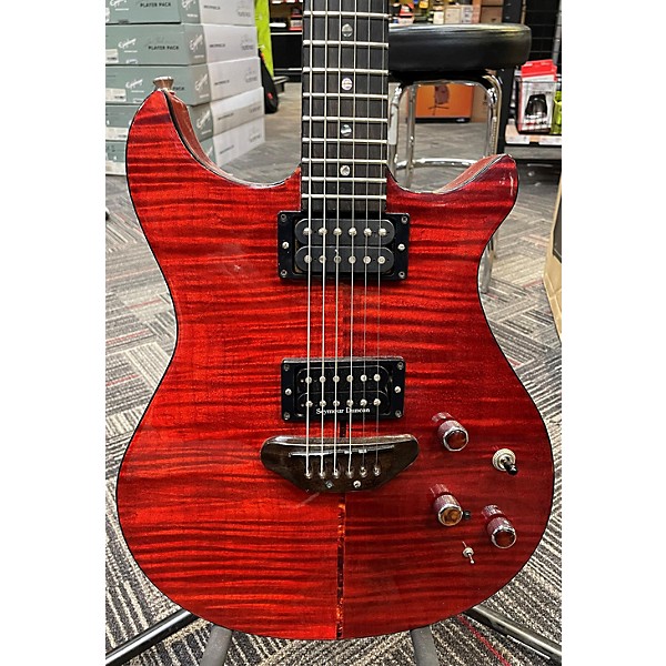 Used GERMANN Custom Build Cherry Solid Body Electric Guitar
