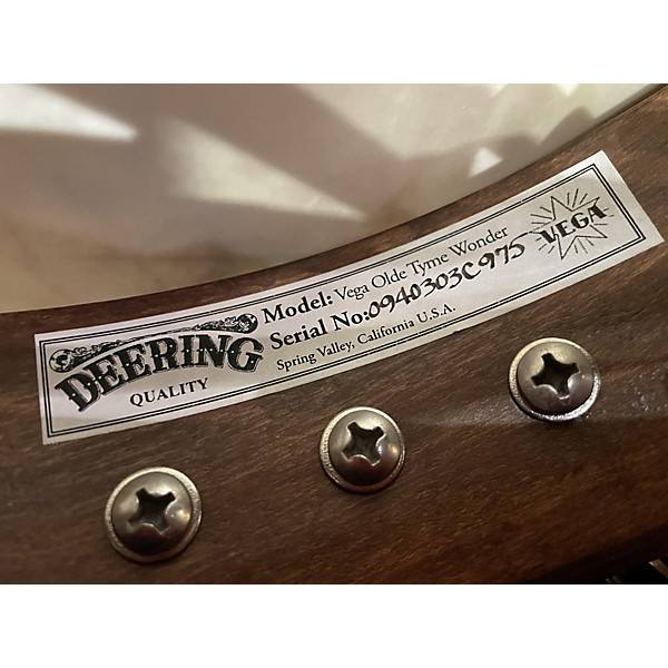 Used Deering Vega Old Tyme Wonder Banjo