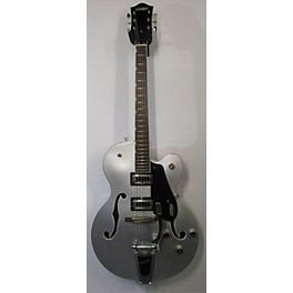 Used Gretsch Guitars Used Gretsch Guitars G5420T Electromatic Silver Hollow Body Electric Guitar