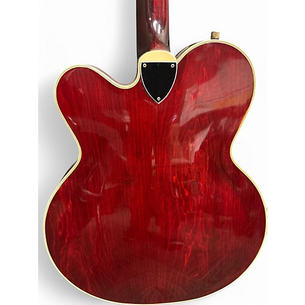 ジェリー Vintage 1977 Gretsch Guitars 7690 Super Chet Red Hollow Body