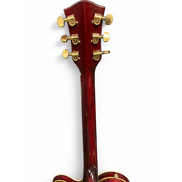 Vintage 1977 Gretsch Guitars 7690 Super Chet Red Hollow Body
