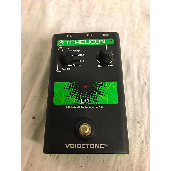 Used TC-Helicon Voice Tone D1 Vocal Processor | Guitar Center