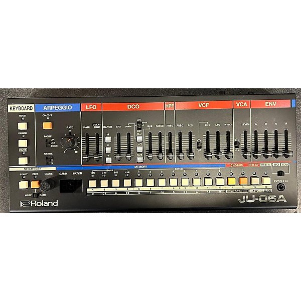 Used Roland JU-06A Synthesizer | Guitar Center