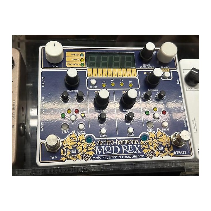 Used Electro-Harmonix Mod Rex Polyrhythmic Modulator Effect Pedal