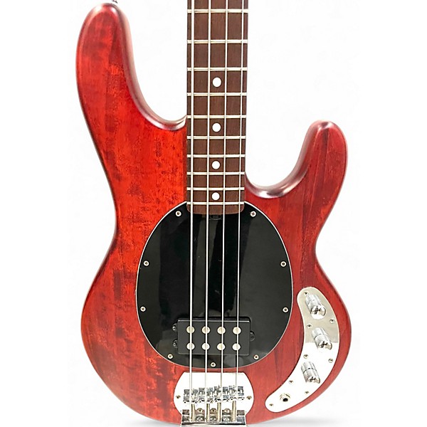 Used Sterling by Music Man Used Sterling By Music Man Ray34 Heritage Cherry Sunburst Electric Bass Guitar