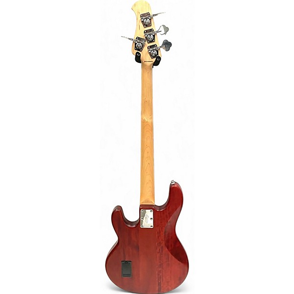 Used Sterling by Music Man Used Sterling By Music Man Ray34 Heritage Cherry Sunburst Electric Bass Guitar