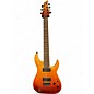 Used Schecter Guitar Research c7 SLS Elite Trans Amber Solid Body Electric Guitar