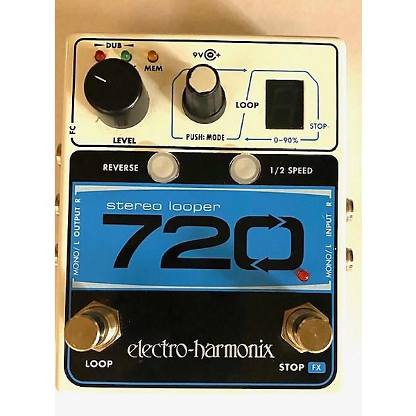 Used Electro-Harmonix 720 Stereo Looper Pedal | Guitar Center