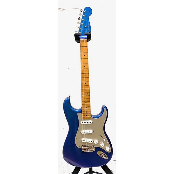 Fender Guitare électrique 6 cordes Solid-Body Droite, Blue Marlin