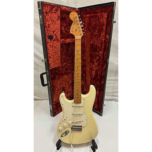 Vintage Fender Vintage 1997 Fender Hendrix Tribute Stratocaster Olympic White Solid Body Electric Guitar