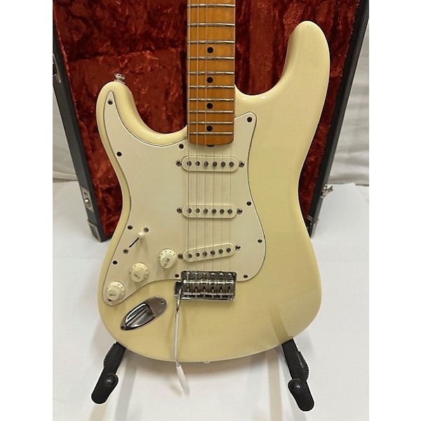 Vintage Fender Vintage 1997 Fender Hendrix Tribute Stratocaster Olympic White Solid Body Electric Guitar