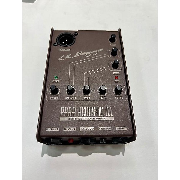 Used LR Baggs Para Acoustic DI Direct Box Pre With EQ Direct Box