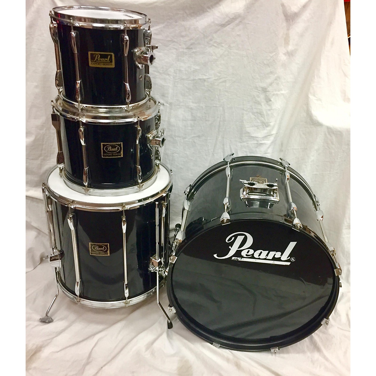 Used Pearl Export Drum Kit Black | Guitar Center