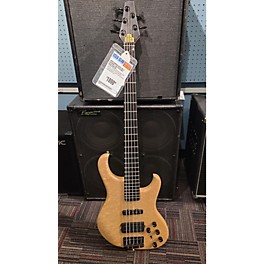 Used Sabian Used Human Base JBX 5 Natural Ash Electric Bass Guitar