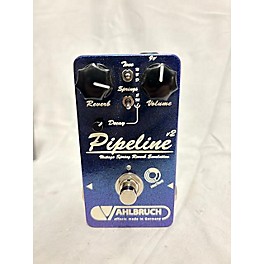 Used Vahlbruch Used VAHLBRUCH PIPELINE V2 REVERB PEDAL Effect Pedal