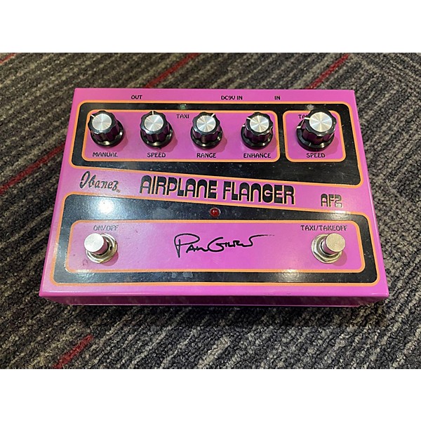 Used Ibanez AF2 Paul Gilbert Airplane Flanger Effect Pedal
