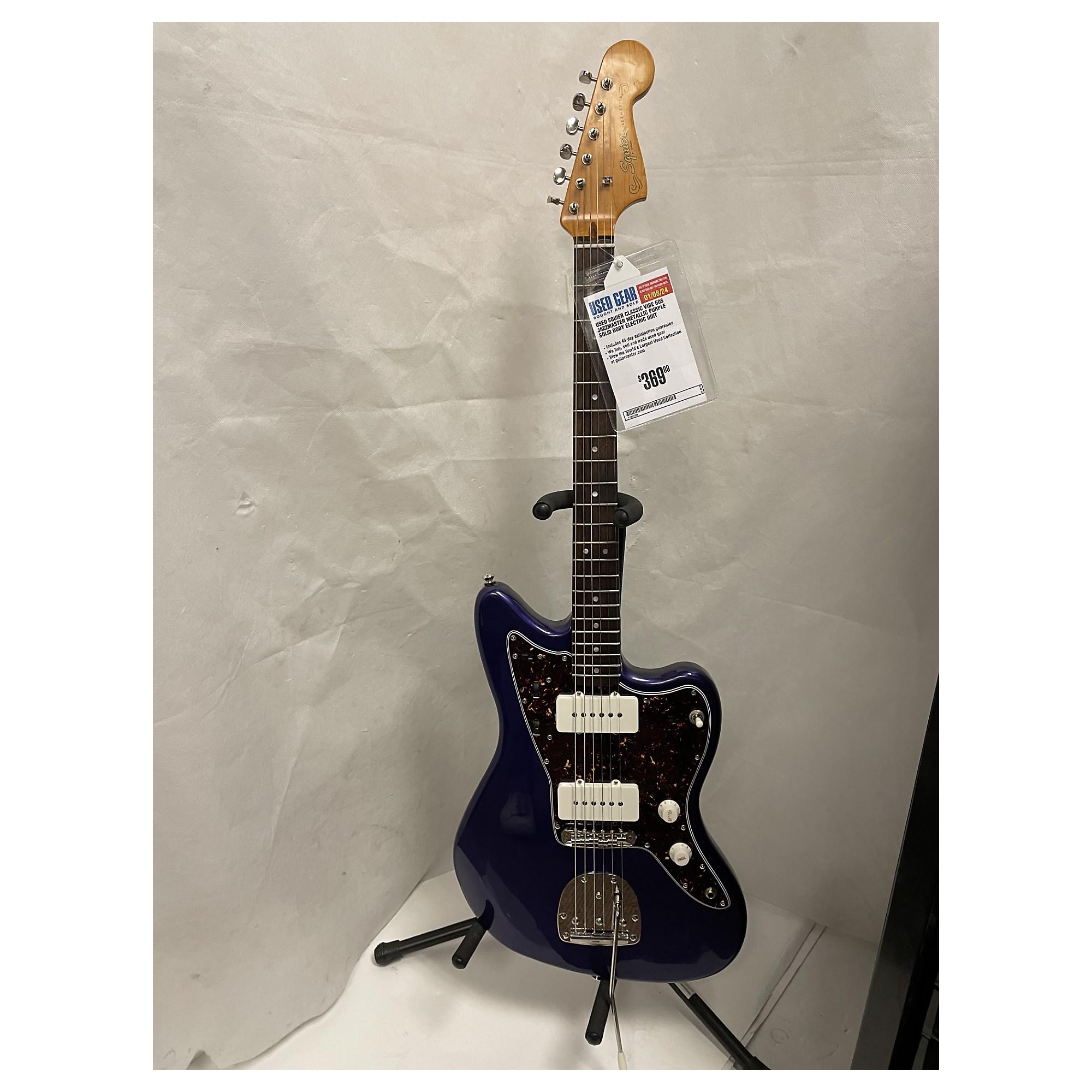 Squier classic vibe metallic deals purple jazzmaster