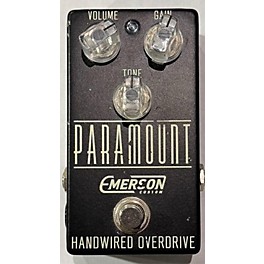 Used Emerson Used Emerson Paramount Handwired Overdrive Effect Pedal