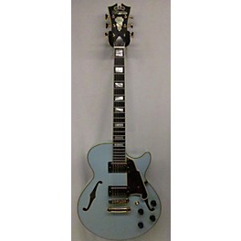 Used D'Angelico Used D'Angelico DLX SSSP POWDER BLUE Hollow Body Electric Guitar