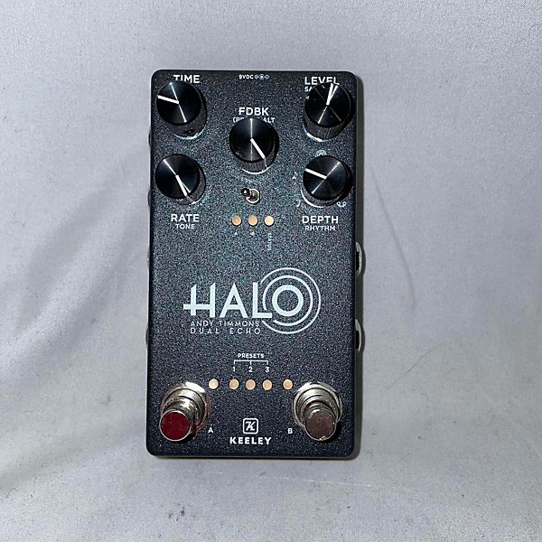 Used Keeley Halo Andy Timmons Dual Echo Effect Pedal